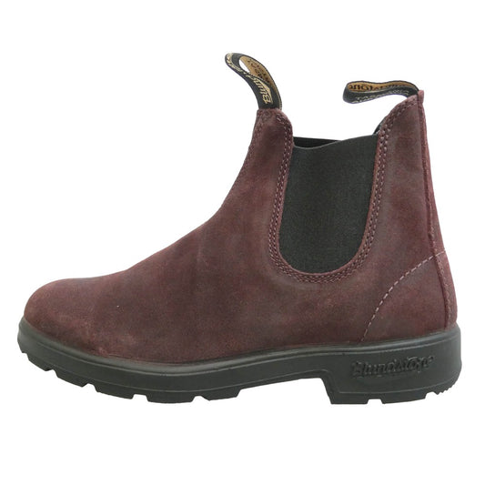 ブランドストーン 2409 Leather Chelsea Lug Boots スエード レザー サイドゴア チェルシー ショート ブーツ ダークブラウン系 UK6【美品】【中古】