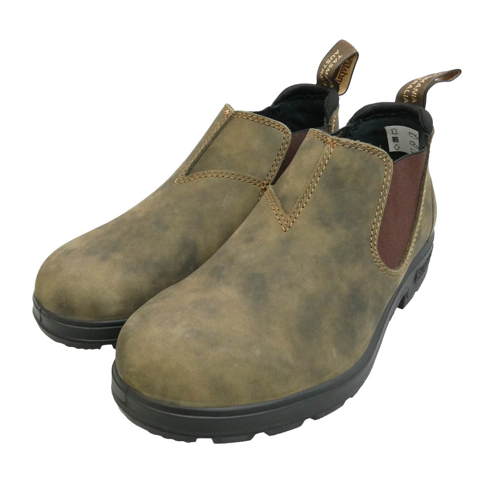 ブランドストーン 2036 SLIP ON SHOE チェルシー サイドゴア ローカット スリッポン ブーツ ブラウン系 UK3【極上美品】【中古】