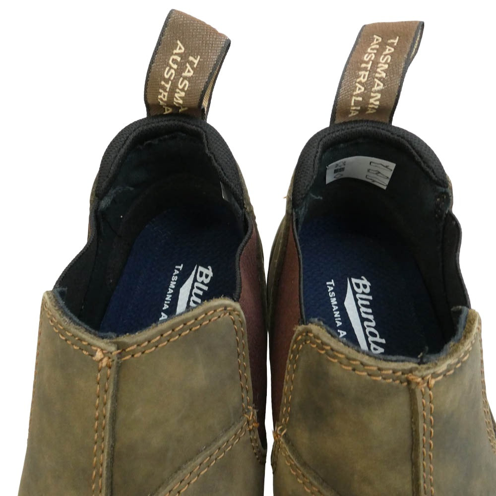 ブランドストーン 2036 SLIP ON SHOE チェルシー サイドゴア ローカット スリッポン ブーツ ブラウン系 UK3【極上美品】【中古】