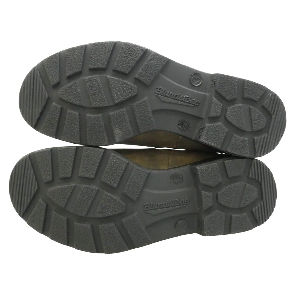 ブランドストーン 2036 SLIP ON SHOE チェルシー サイドゴア ローカット スリッポン ブーツ ブラウン系 UK3【極上美品】【中古】