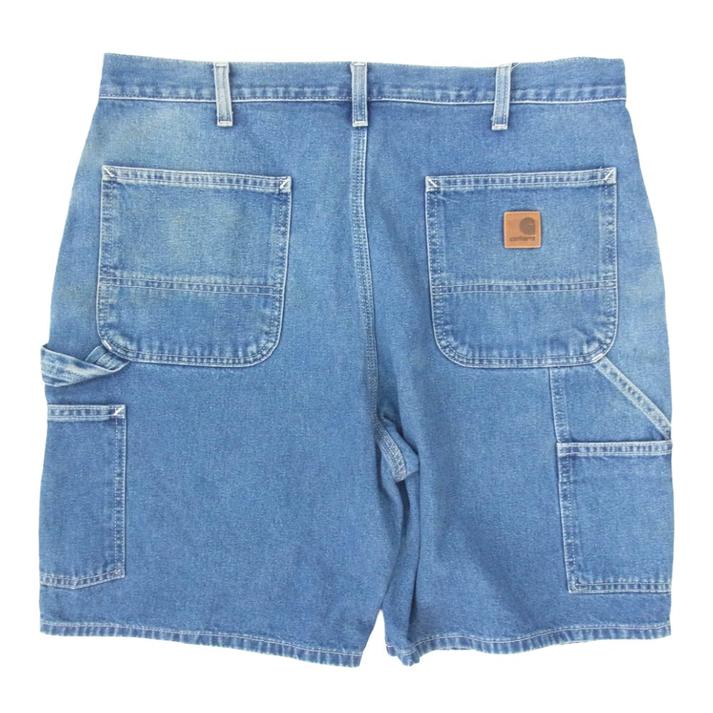 Carhartt カーハート denim painter pants デニムペインター ショートパンツ インディゴブルー系 36【中古】