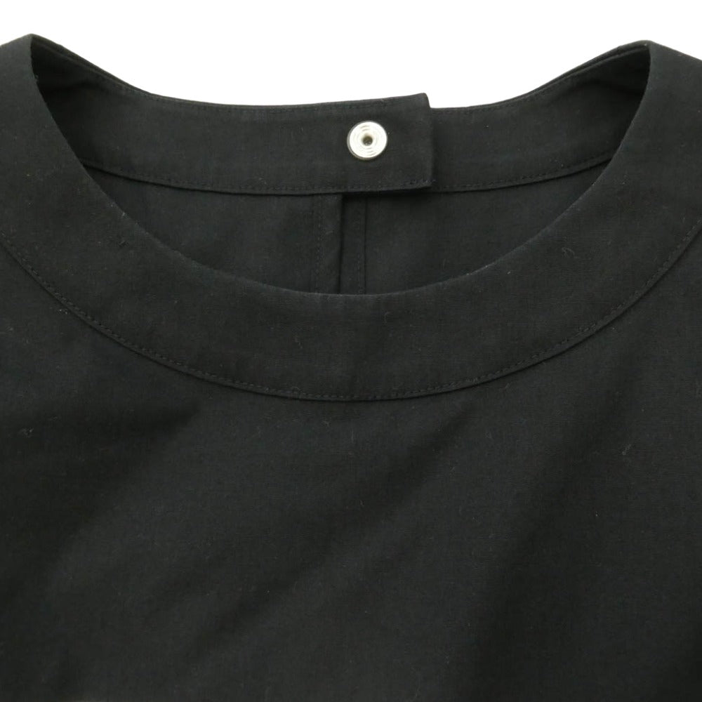 Sacai サカイ 25SS 25-07682 James Dean Cotton Poplin Pullover ジェームスディーン コットン ポッピン プルオーバー ノースリーブ ブラック系 1【中古】