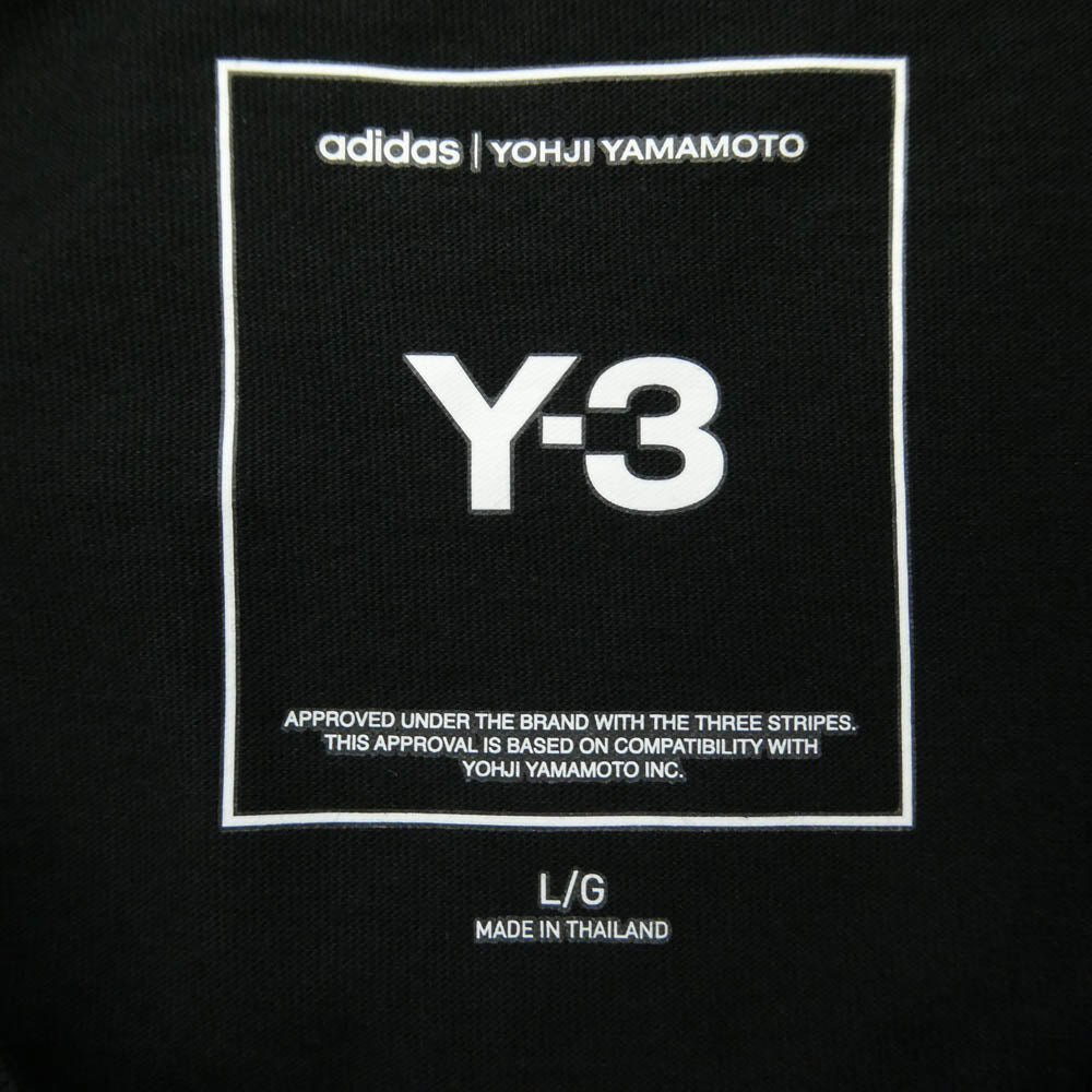 Y-3 Yohji Yamamoto ワイスリー ヨウジヤマモト 26SS KQ9750 GFX SHORT SLEEVE TEE フロントプリント 半袖 Tシャツ ブラック系 L【極上美品】【中古】