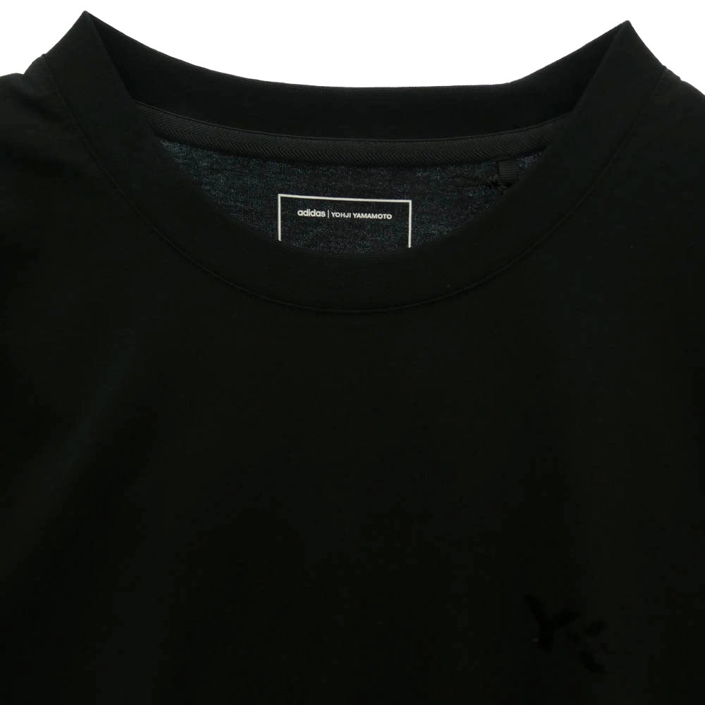 Y-3 Yohji Yamamoto ワイスリー ヨウジヤマモト 26SS KQ9783 REGULAR SHORT SLEEVE TEE レギュラー 半袖 Tシャツ ブラック系 L【極上美品】【中古】
