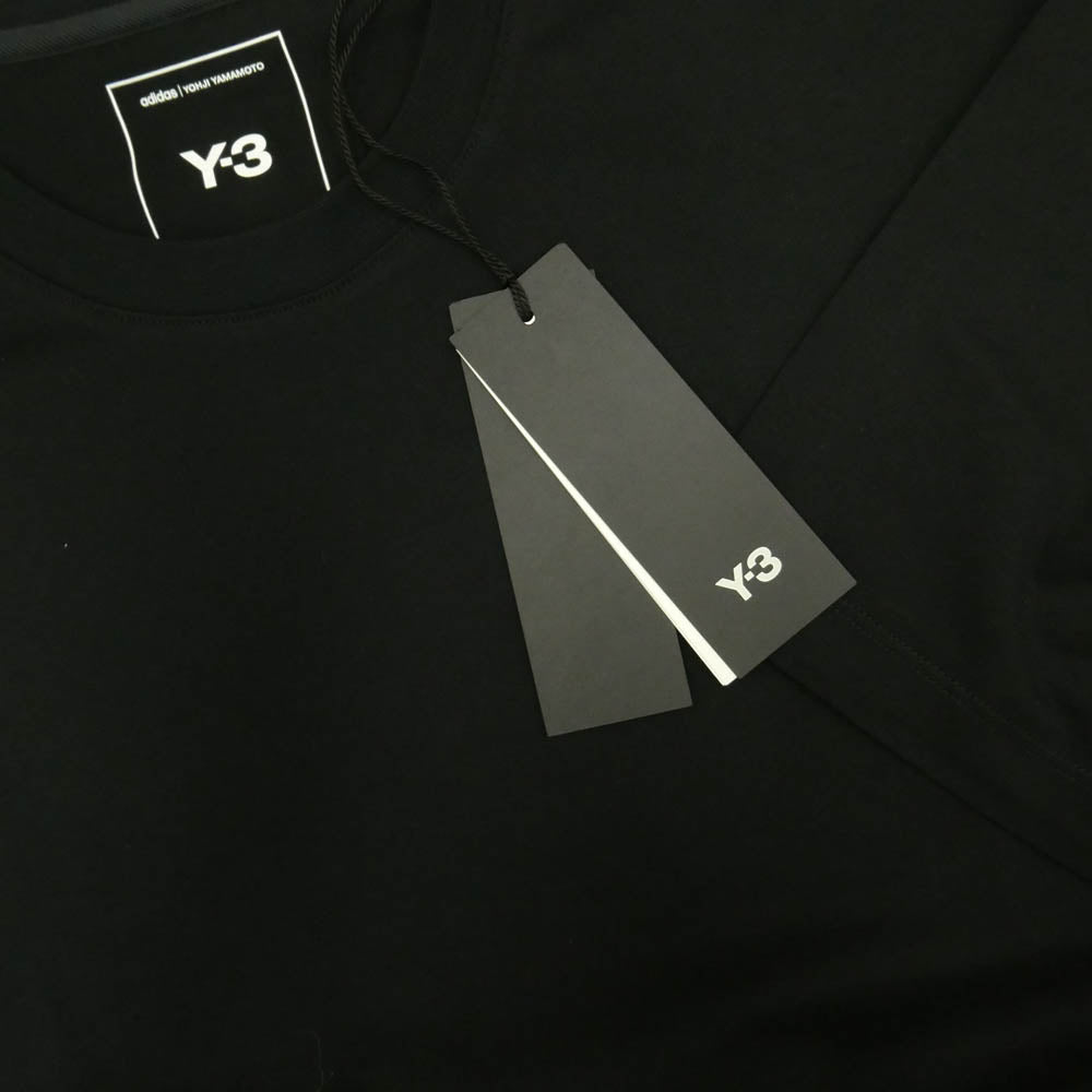 Y-3 Yohji Yamamoto ワイスリー ヨウジヤマモト 26AW KR2223 GFX SHORT SLEEVE TEE ロゴグラフィック サイドプリント 半袖 Tシャツ ブラック系 L【極上美品】【中古】