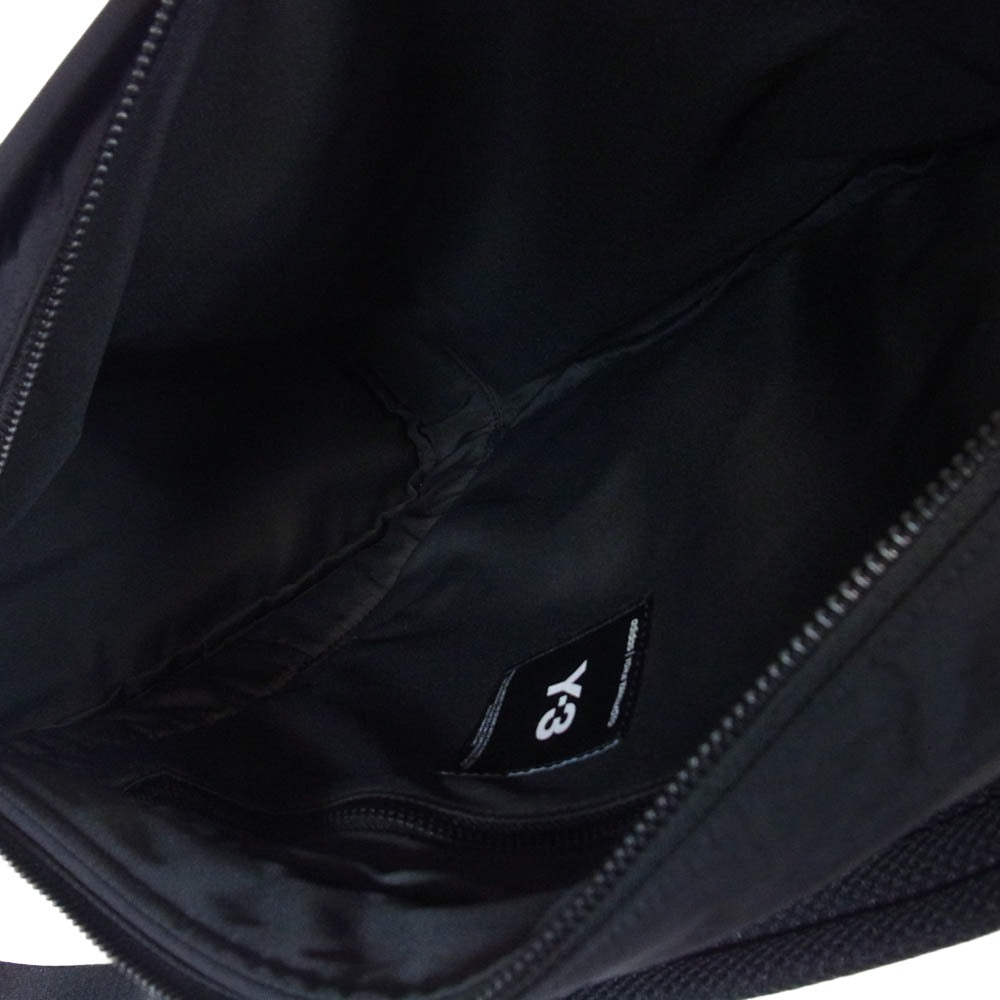 Y-3 Yohji Yamamoto ワイスリー ヨウジヤマモト 26AW KD0214 UTILITY SLINGBAG ユーティリティー スリング ショルダー ボディ バッグ ブラック系【極上美品】【中古】