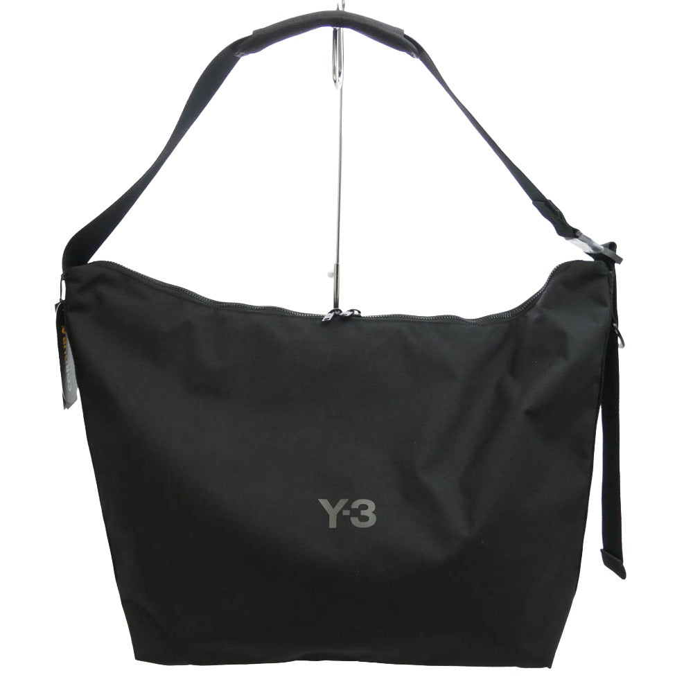 Y-3 Yohji Yamamoto ワイスリー ヨウジヤマモト 25AW JW6218 SHOULDER BAG コーデュラ社製ナイロン ショルダーバッグ ブラック系【新古品】【未使用】【中古】
