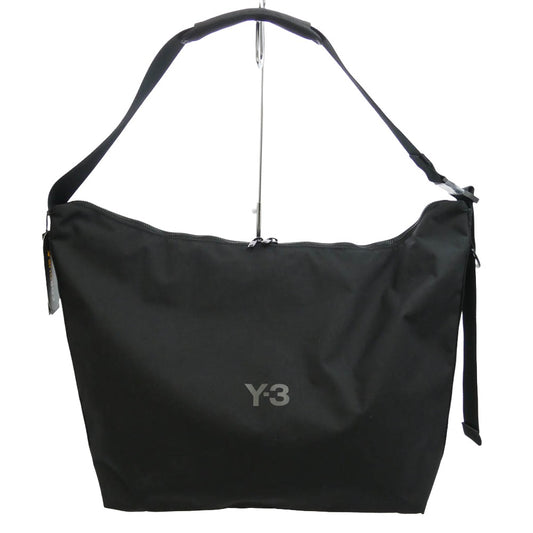 Y-3 Yohji Yamamoto ワイスリー ヨウジヤマモト 25AW JW6218 SHOULDER BAG コーデュラ社製ナイロン ショルダーバッグ ブラック系【新古品】【未使用】【中古】