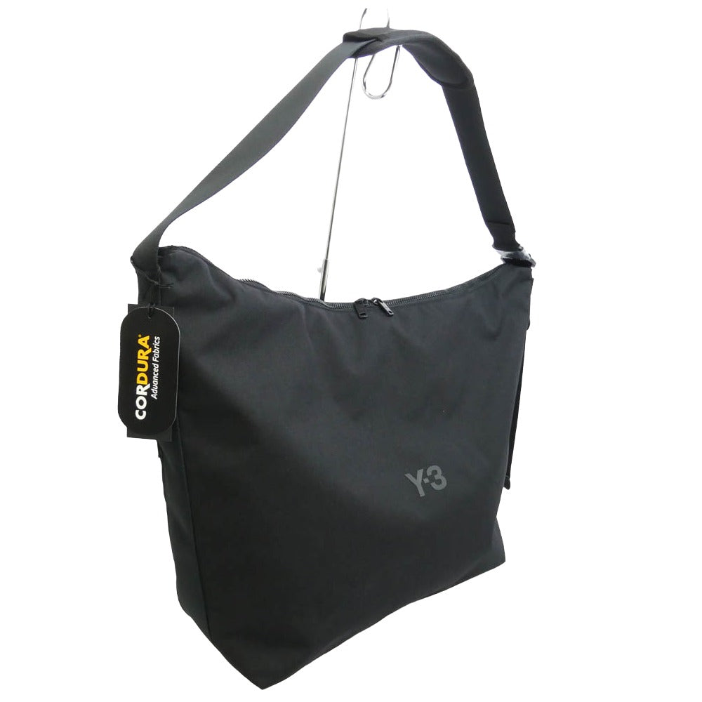 Y-3 Yohji Yamamoto ワイスリー ヨウジヤマモト 25AW JW6218 SHOULDER BAG コーデュラ社製ナイロン ショルダーバッグ ブラック系【新古品】【未使用】【中古】