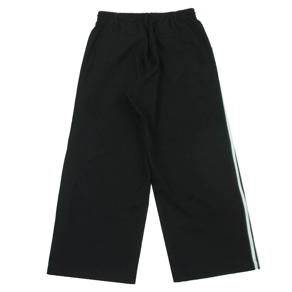 Y-3 Yohji Yamamoto ワイスリー ヨウジヤマモト 25AW JW7353 SPORT UNIFORM PANTS 3-STRIPES 3ストライプス スポーツ ユニフォーム パンツ ブラック系 ホワイト系 M【極上美品】【中古】