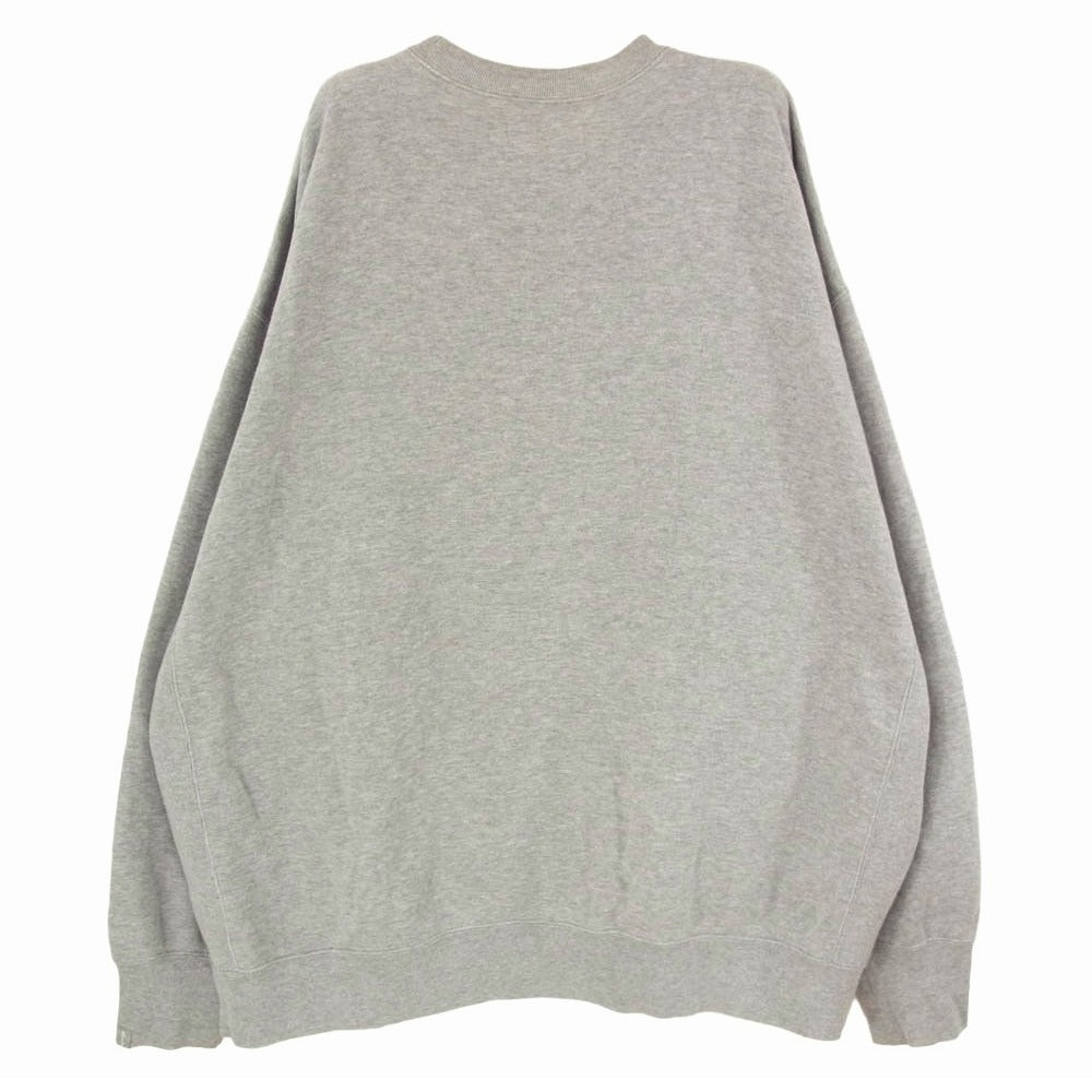 GRAPHPAPER グラフペーパー LOOPWHEELER ループウィラー 22AW GU223-70111 x LOOPWHEELER ループウィラー Classic Crew Neck Sweat クラシック クルーネック スウェット グレー系 F【中古】