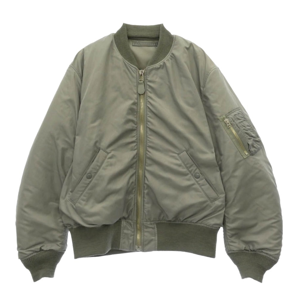 AVIREX アヴィレックス 25AW 7835952046 7522 MA-1 エムエーワン ナイロン フライトジャケット スレートグリーン系 XL【中古】
