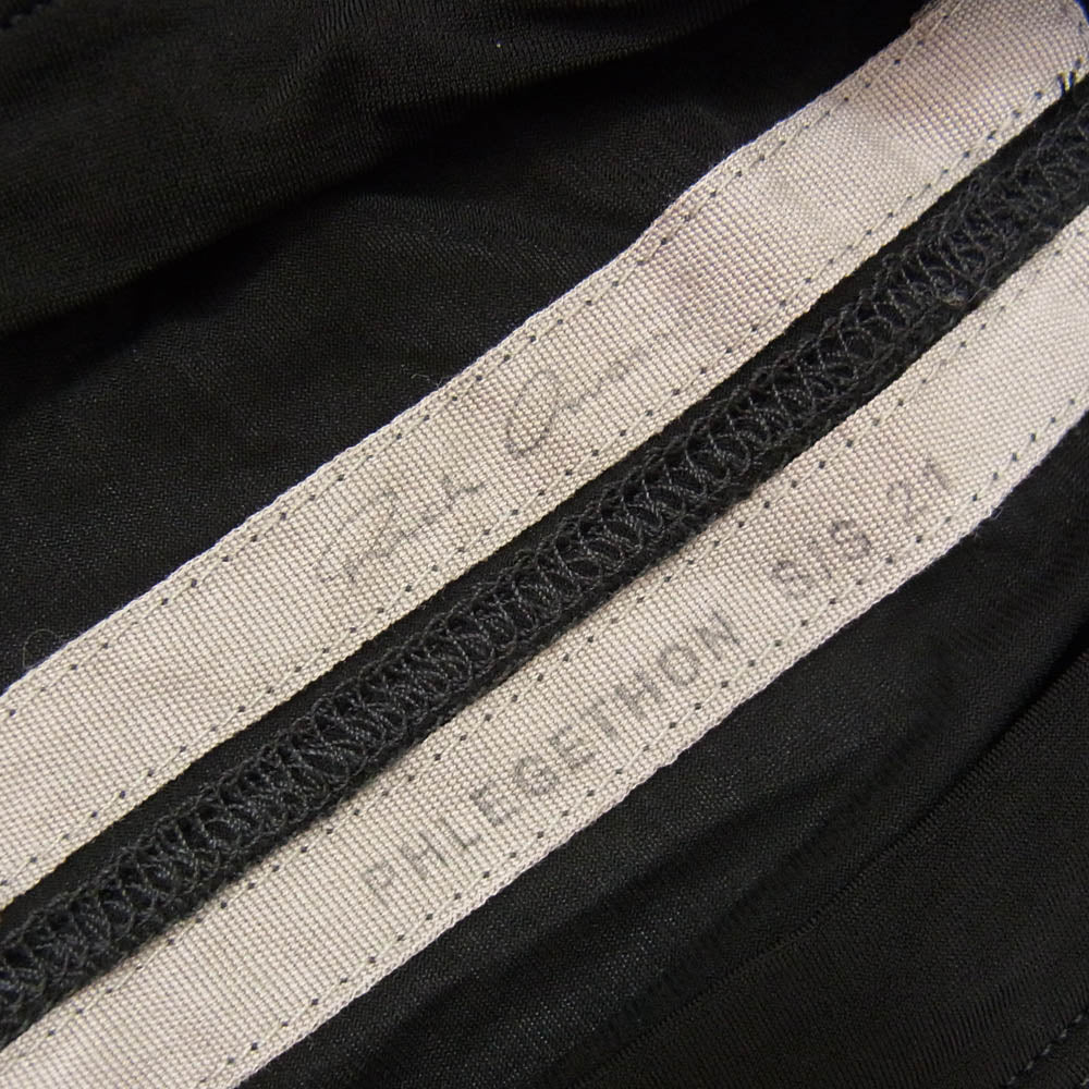 Rick Owens リックオウエンス 21SS RU21S6151-BZ Basic RIB ベーシック リブ ノースリーブ タンクトップ カットソー ブラック系 S【中古】