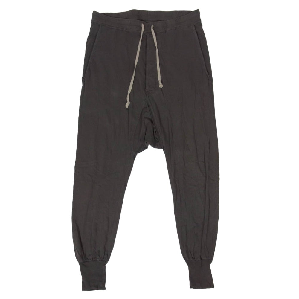 Rick Owens リックオウエンス 16AW DU16F8394-RN DRKSHDW PRISONNER DRAWSTRING ダークシャドウ プリズナードローストリング サルエル イージー パンツ DRK DST チャコール系 XS【中古】