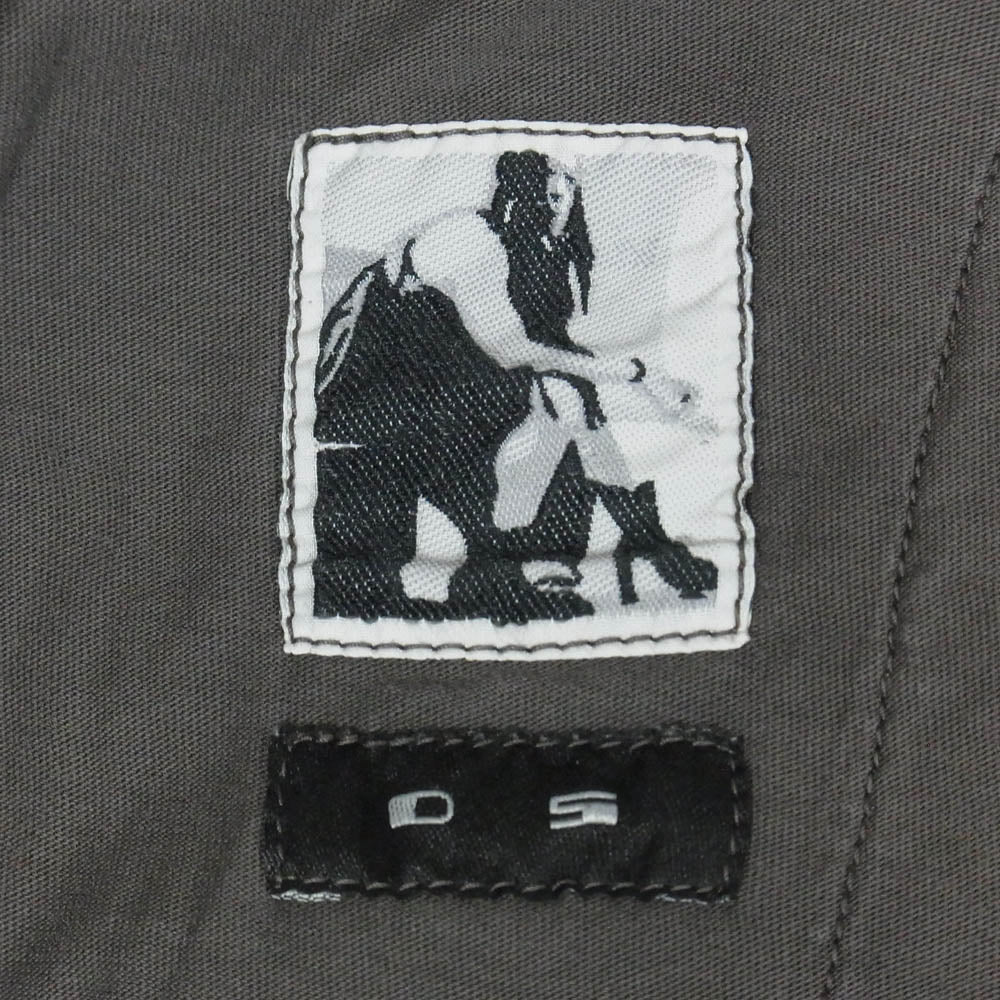 Rick Owens リックオウエンス 16AW DU16F8394-RN DRKSHDW PRISONNER DRAWSTRING ダークシャドウ プリズナードローストリング サルエル イージー パンツ DRK DST チャコール系 XS【中古】
