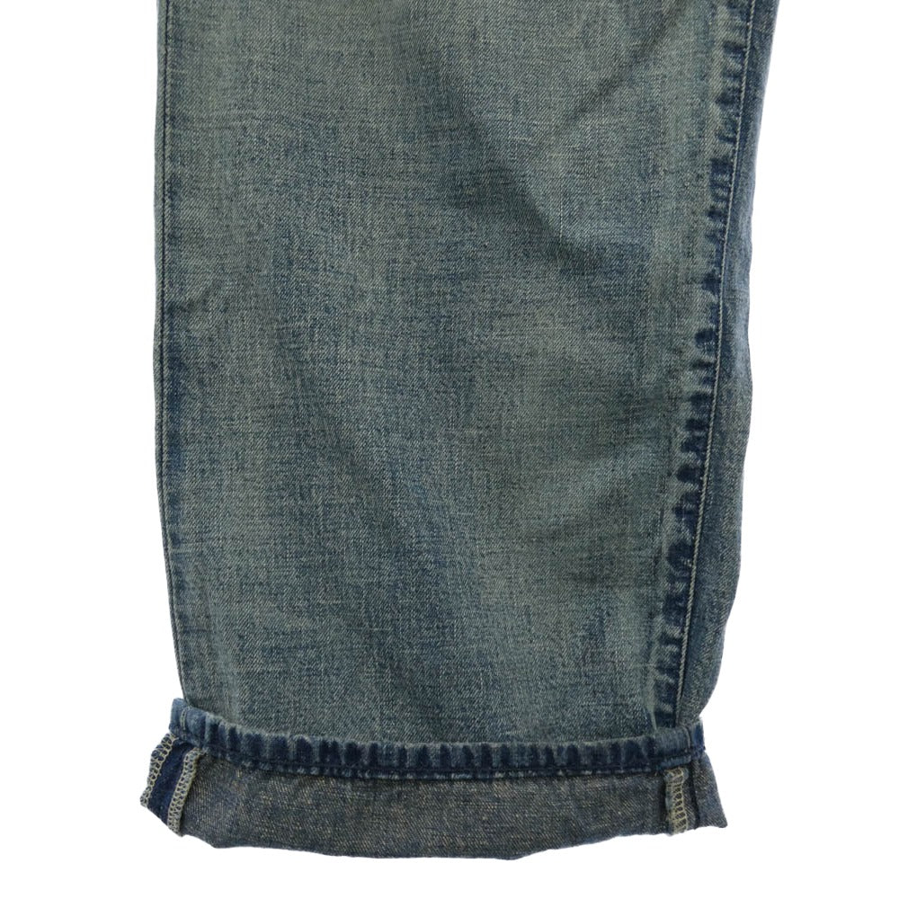 SAINT LAURENT サンローラン 20AW 624574 Y00WA Washed Wide Denim Pant ウォッシュド ジップフライ ワイド デニム パンツ 29 ブルー系 29【中古】