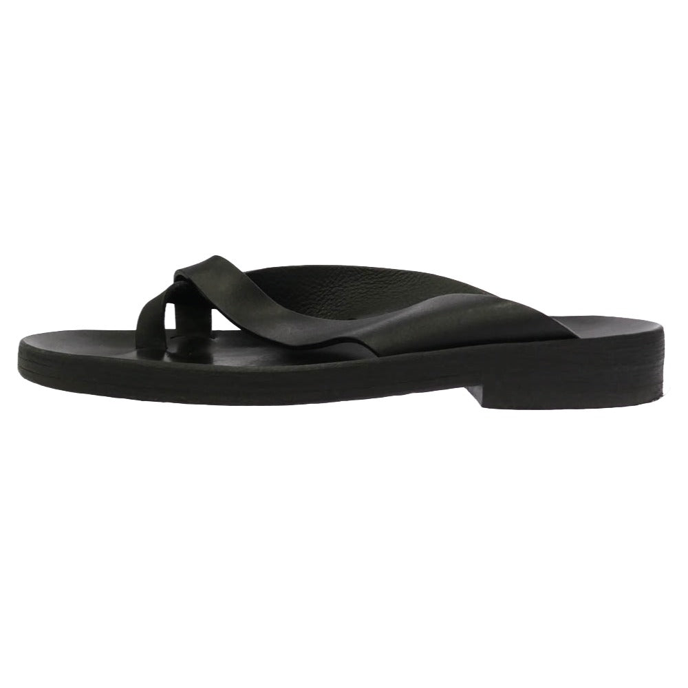 MA+ エムエークロス Leather Beach Sandal レザー ビーチ サンダル 41 ブラック系 41【中古】