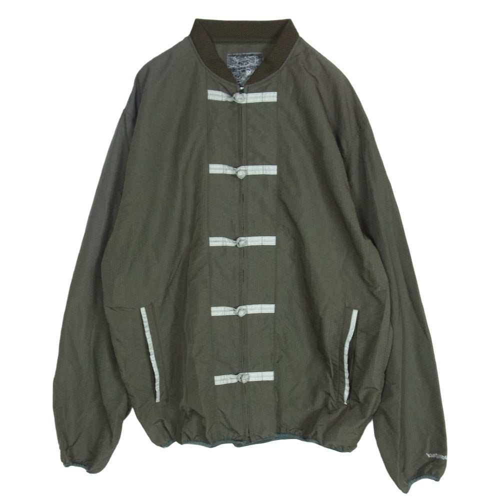 UNDERCOVER アンダーカバー 00ss SK務PT期 Kung-Fu Jacket カンフー ジャケット カーキ系 XL【中古】