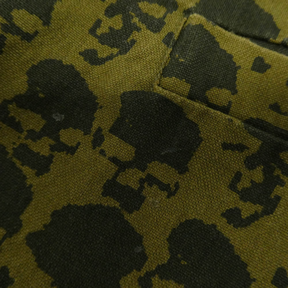 UNDERCOVER アンダーカバー 96ss UC-6S-P-11 Skull Shorts 90s ドクロ期 スカル ハーフパンツ ショーツ グリーン系 不明【中古】