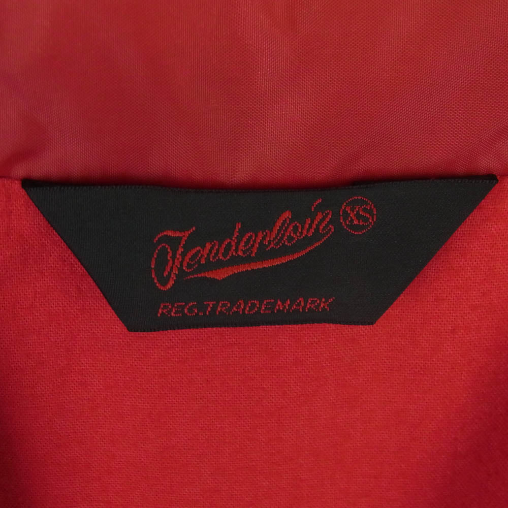 TENDERLOIN テンダーロイン 16AW T-COACH JKT ワッペン バックロゴ ナイロン コーチ ジャケット レッド系 XS【中古】