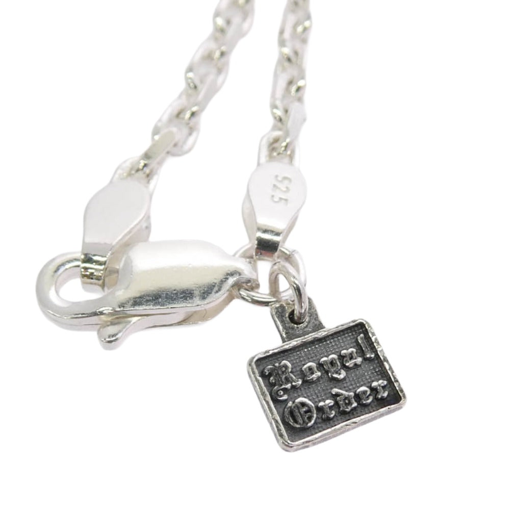 ROYAL ORDER ロイヤルオーダー RO-CL80-2C 2FaceCutChain 2面カット ネックレスチェーン 60cm シルバー系【中古】