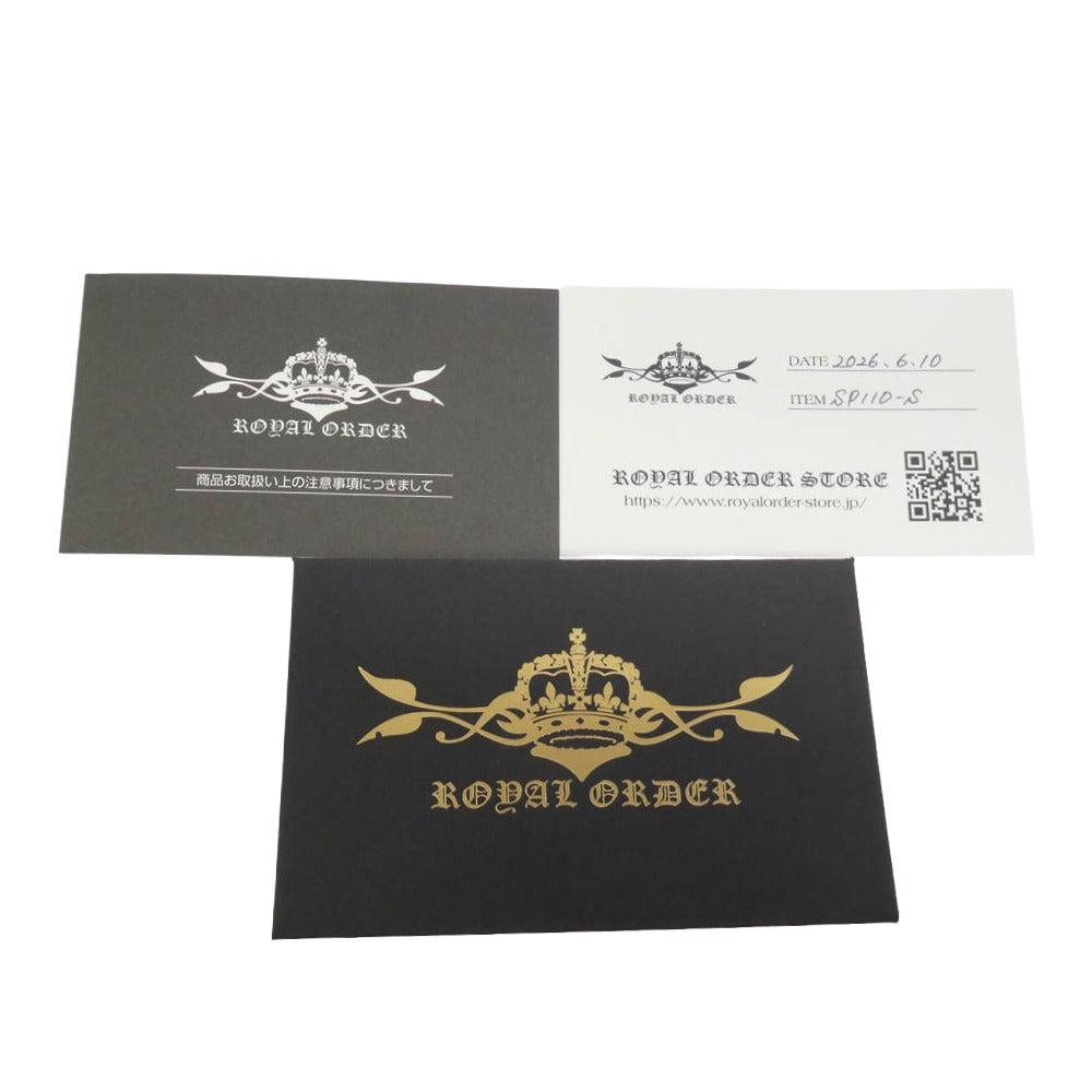 ROYAL ORDER ロイヤルオーダー SP110-S ACE OF DIAMOND with sapphire