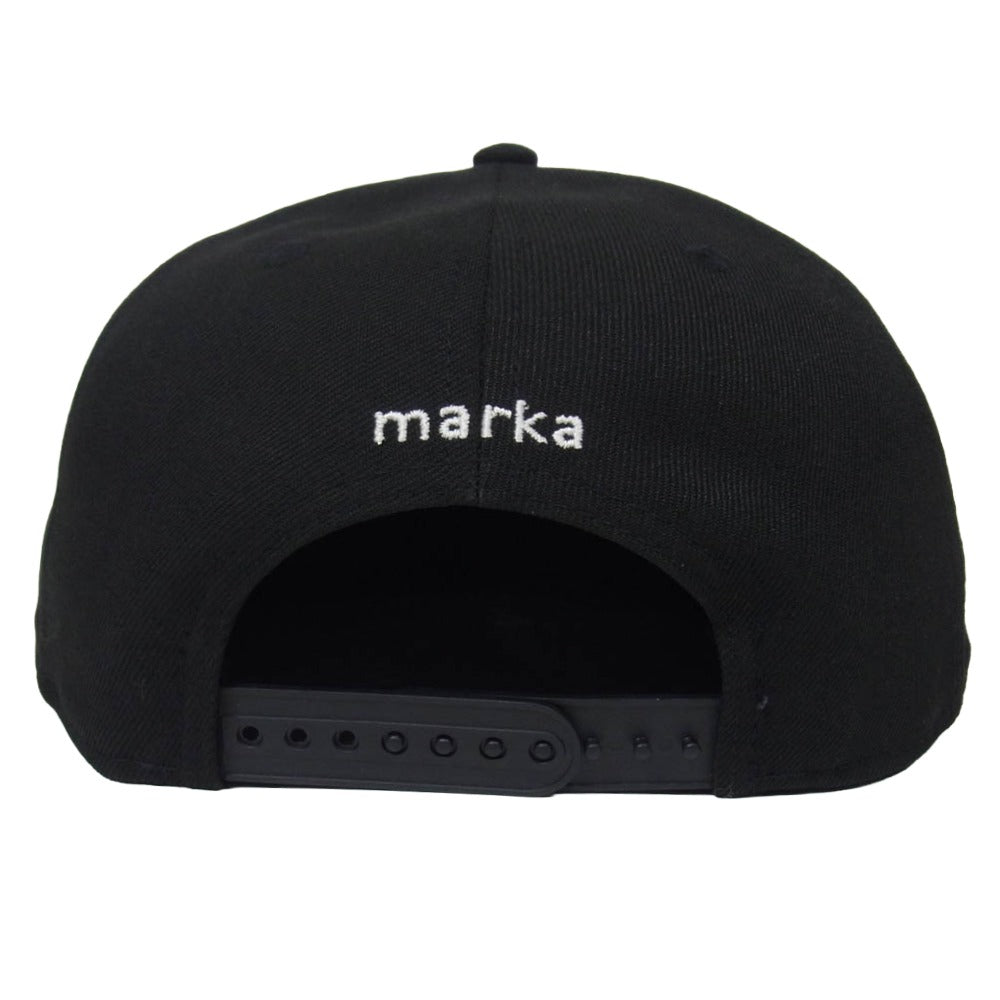 NEW ERA ニューエラ marka マーカ x marka BALL PARK BETTER DAYS STADIUM ロゴ マーカ ボールパーク ベター デイズ スタジアム キャップ 帽子 ブラック系 M/L【中古】