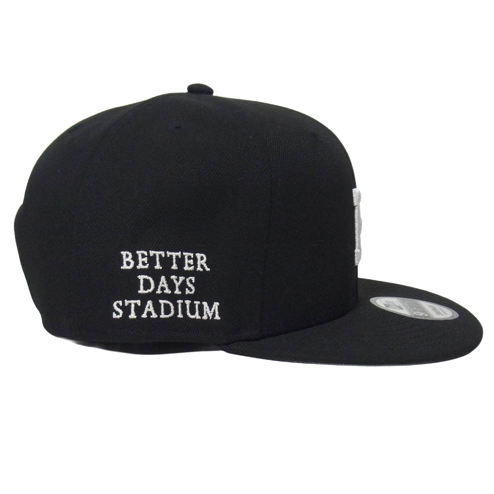 NEW ERA ニューエラ marka マーカ x marka BALL PARK BETTER DAYS STADIUM ロゴ マーカ ボールパーク ベター デイズ スタジアム キャップ 帽子 ブラック系 M/L【中古】