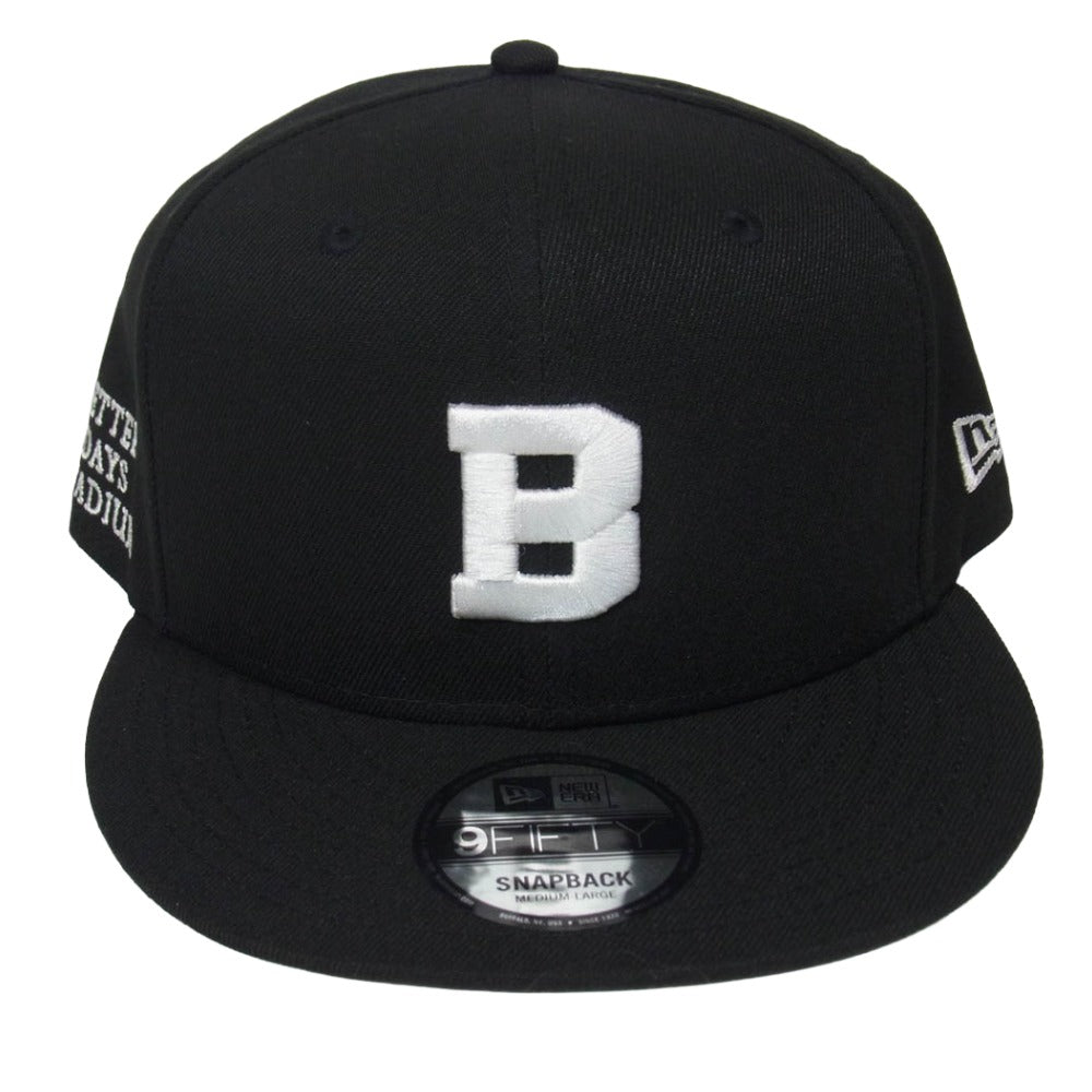 NEW ERA ニューエラ marka マーカ x marka BALL PARK BETTER DAYS STADIUM ロゴ マーカ ボールパーク ベター デイズ スタジアム キャップ 帽子 ブラック系 M/L【中古】