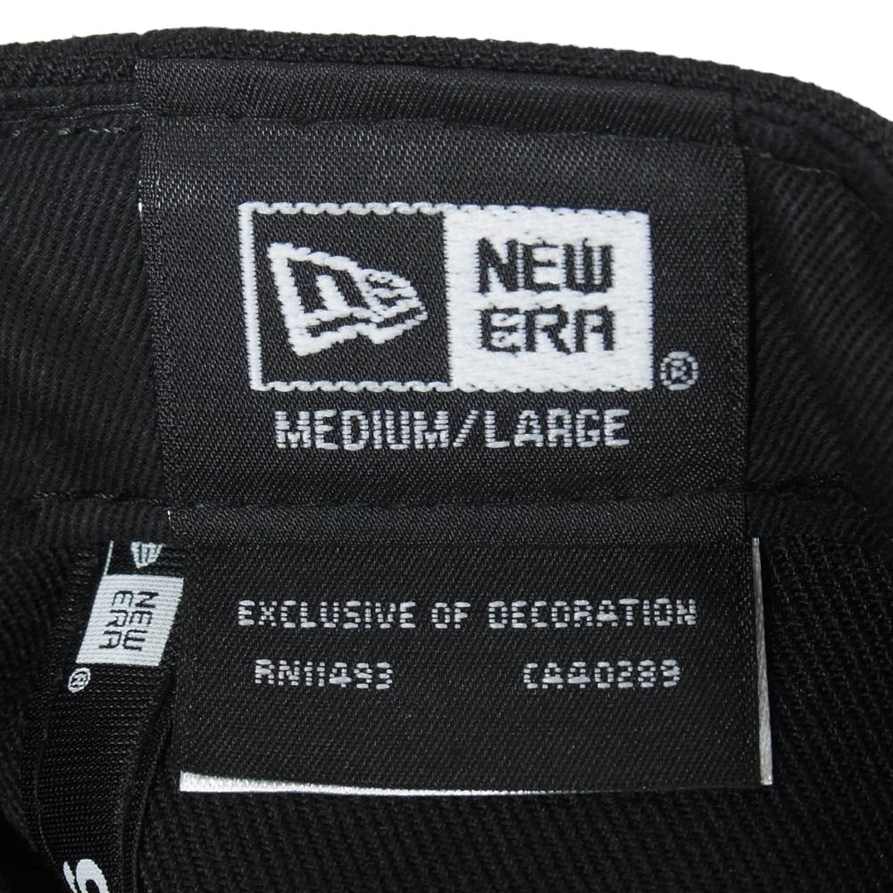 NEW ERA ニューエラ marka マーカ x marka BALL PARK BETTER DAYS STADIUM ロゴ マーカ ボールパーク ベター デイズ スタジアム キャップ 帽子 ブラック系 M/L【中古】