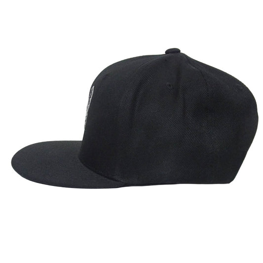HideandSeek ハイドアンドシーク Indians baseball cap インディアンズ ベースボール ロゴ刺? キャップ 帽子 ブラック系【中古】