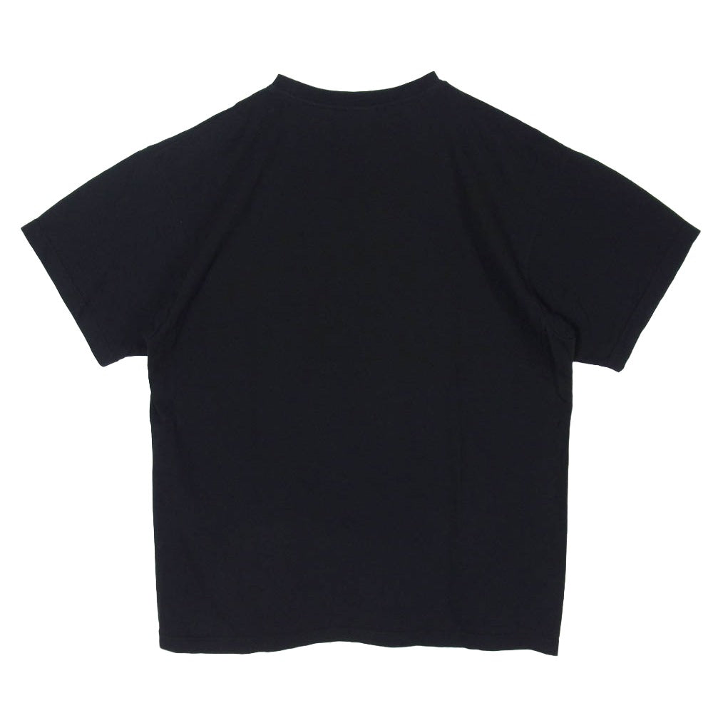 WTAPS ダブルタップス LLW SS COTTON フロント ロゴ プリント Tシャツ 半袖カットソー X02 ブラック系 2【中古】