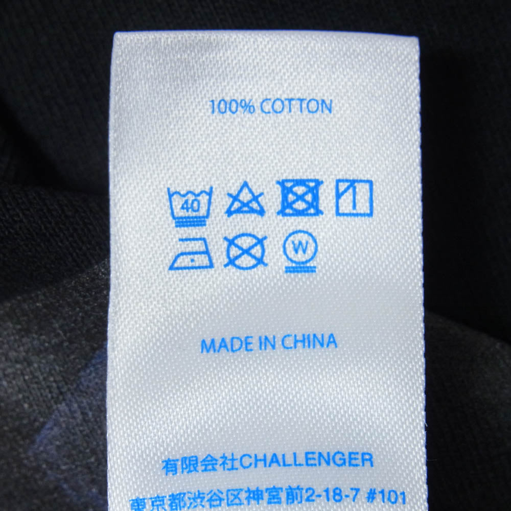 CHALLENGER チャレンジャー CLG-TS 025-030 L/S SUNSET DRIVE TEE サンセット ドライブ バック プリント ロングスリーブ 長袖Ｔシャツ ブラック系 XL【新古品】【未使用】【中古】