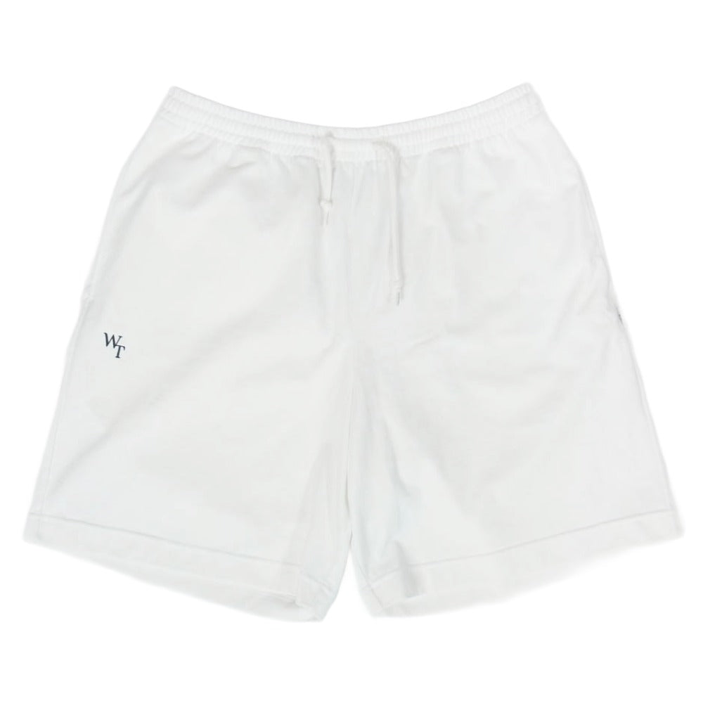 WTAPS ダブルタップス 23SS 231ATDT-CSM32 WUS SHORTS CPTL WUT ワス ショーツ キャピタル ワット ジャージー スウェット ショーツ ハーフ ショート パンツ X03 ホワイト系 3【中古】