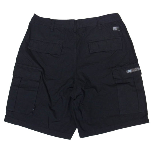 WTAPS ダブルタップス 25SS 251WVDT-PTM06 SHORTS COTTON RIPSTOP ショート コットン リップストップ カーゴショーツ ハーフパンツ X03 ブラック系 3【中古】