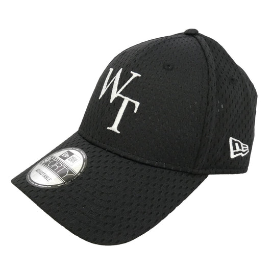 WTAPS ダブルタップス NEW ERA ニューエラ 25SS 251NENED-HT01 × NEWERA 9FORTY POLY MESH CAP ニューエラ ポリ メッシュ キャップ 帽子 X00 ブラック系 FREE【新古品】【未使用】【中古】