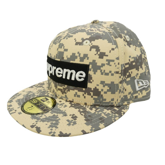 Supreme シュプリーム NEW ERA ニューエラ 25AW × New Era MLB Teams Box Logo Pittsburgh Pirates Digi Camo ニューエラ ボックス ロゴ ピッツバーグ・パイレーツ キャップ 帽子 ベージュ系 59.6cm【新古品】【未使用】【中古】