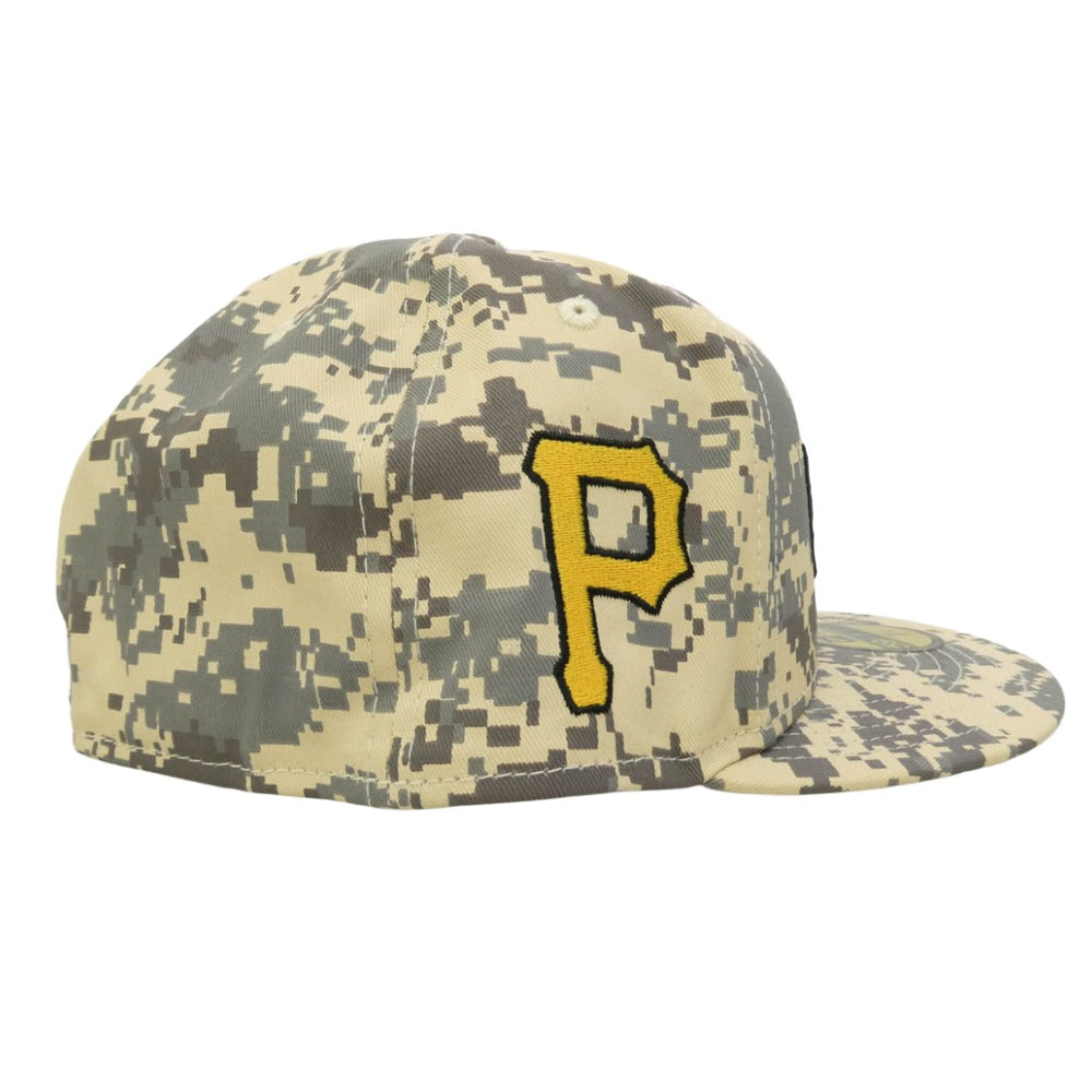 Supreme シュプリーム NEW ERA ニューエラ 25AW × New Era MLB Teams Box Logo Pittsburgh Pirates Digi Camo ニューエラ ボックス ロゴ ピッツバーグ・パイレーツ キャップ 帽子 ベージュ系 59.6cm【新古品】【未使用】【中古】