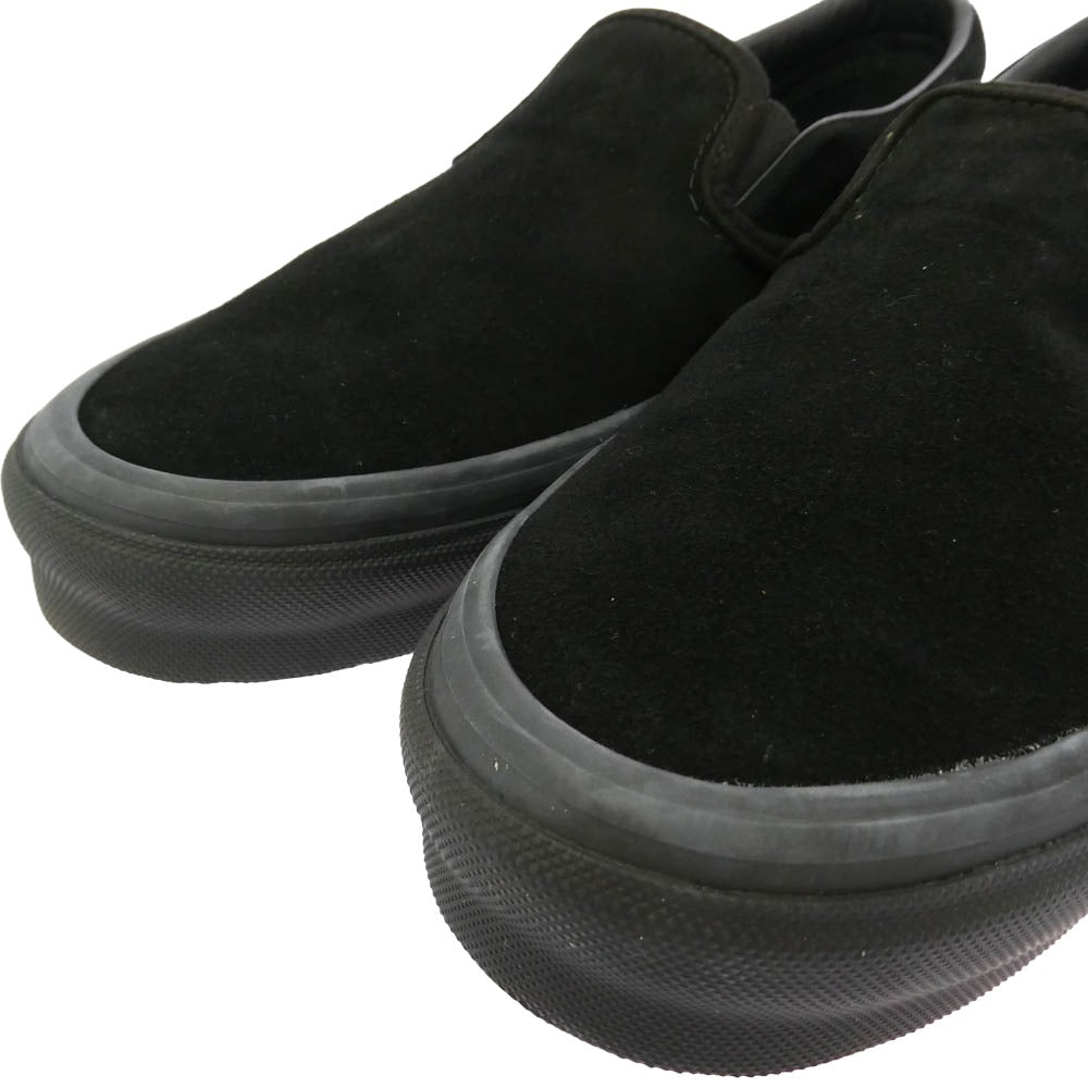 WTAPS ダブルタップス VN0A45JK20E × Vans OG Classic Slip On LX Black バンズ OG クラシック スリッポン ローカットスニーカー ブラック系 オレンジ系 28cm【極上美品】【中古】