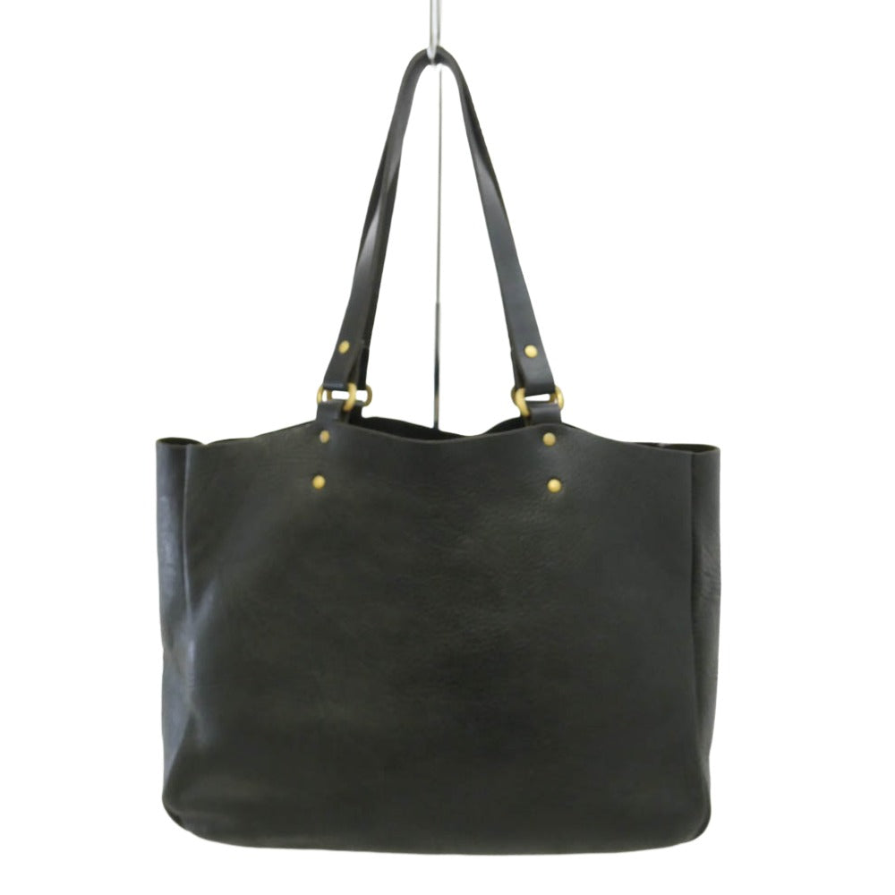 スロウ 4920003M Bono Width Type Leather Tote Bag ボーノ レザー トートバック ブラック系【中古】
