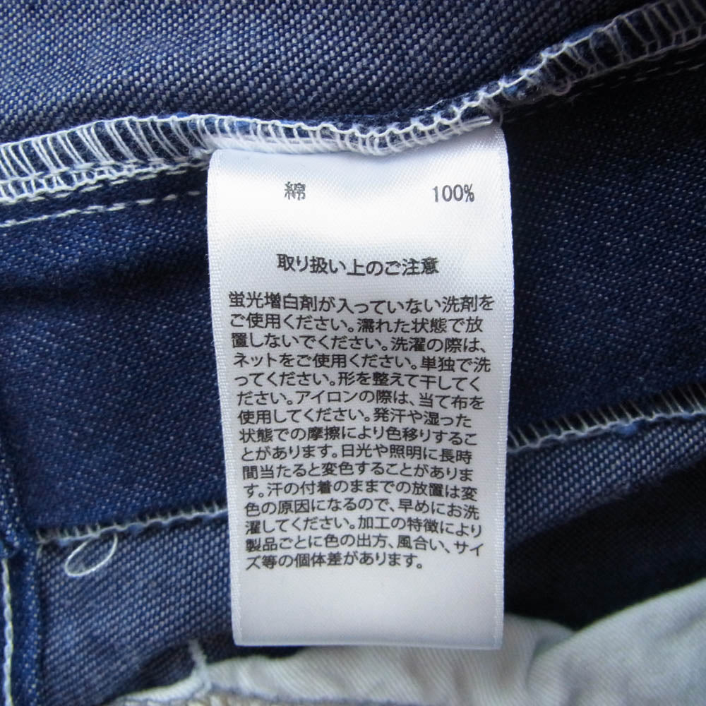 Brooks Brothers ブルックスブラザーズ 330002230 USA製 コットン ペインター デニム パンツ インディゴブルー系 36【中古】