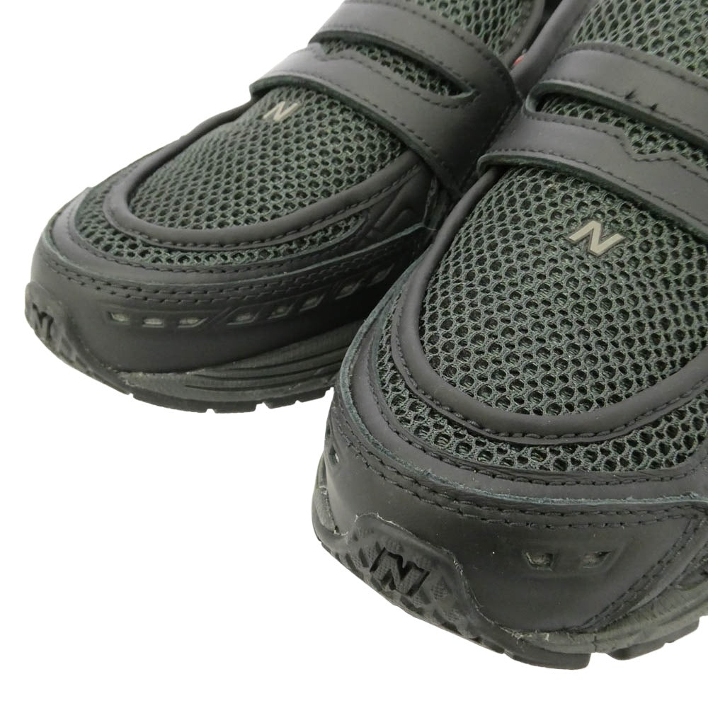 NEW BALANCE ニューバランス U1906LA Black Mesh メッシュ ローカット ローファー ブラック系 29.5cm【中古】