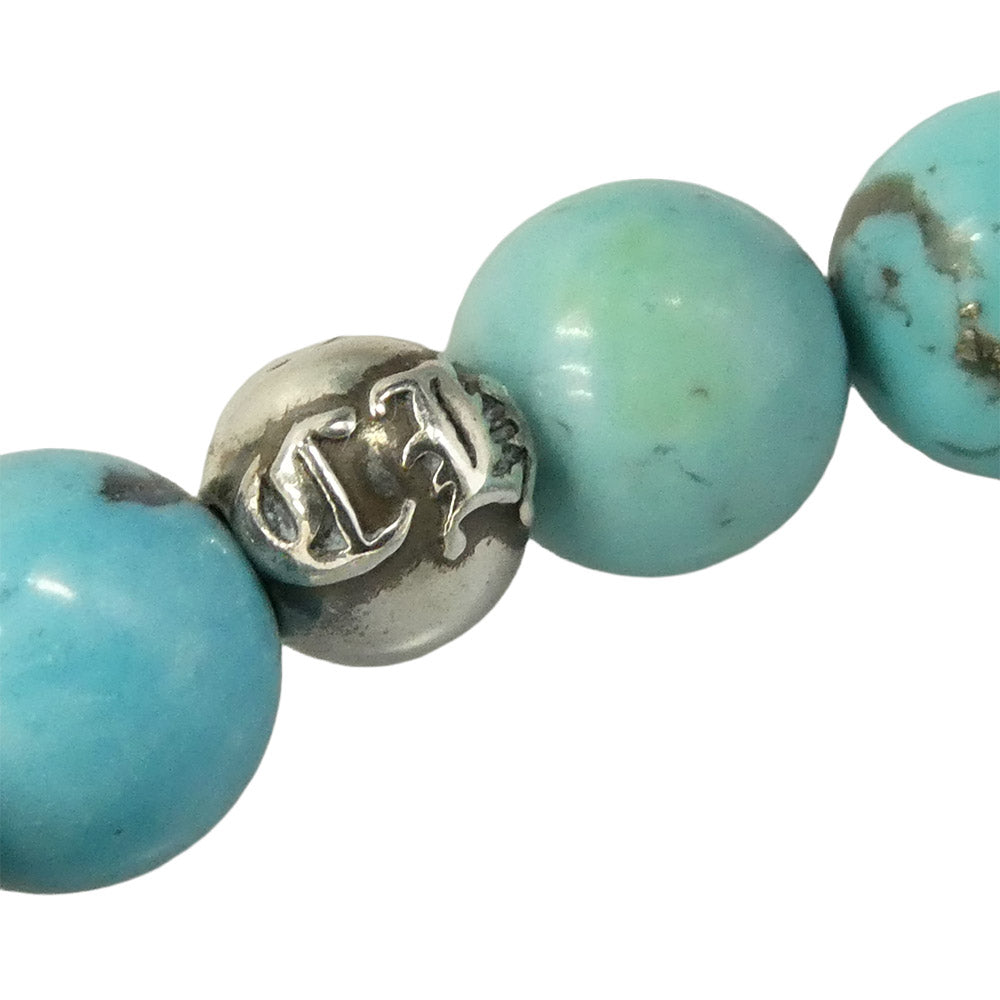 CHROME HEARTS クロムハーツ（原本有） 8mm BEAD 13 ターコイズ ビーズ