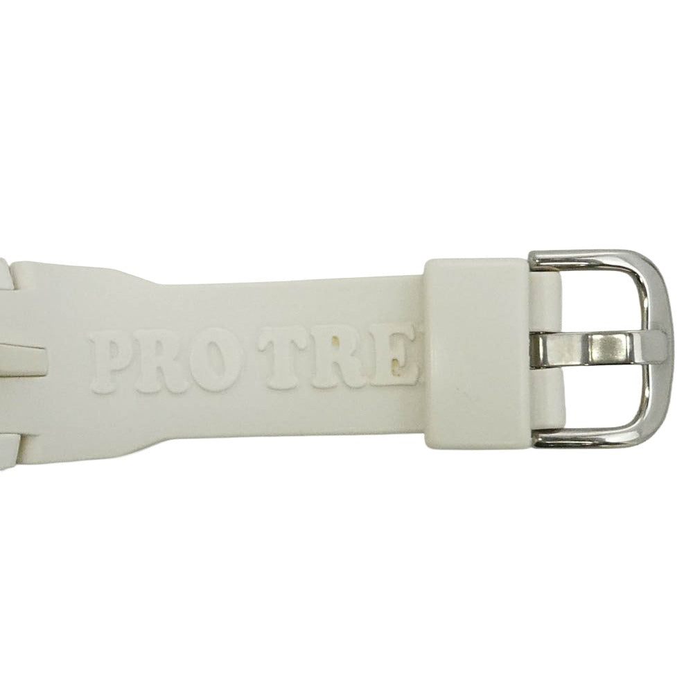 CASIO カシオ PRG-330-7JF PRO TREK Climber Line ソーラー プロトレック トリプルセンサー デジタル 腕時計 ウォッチ ホワイト系【中古】