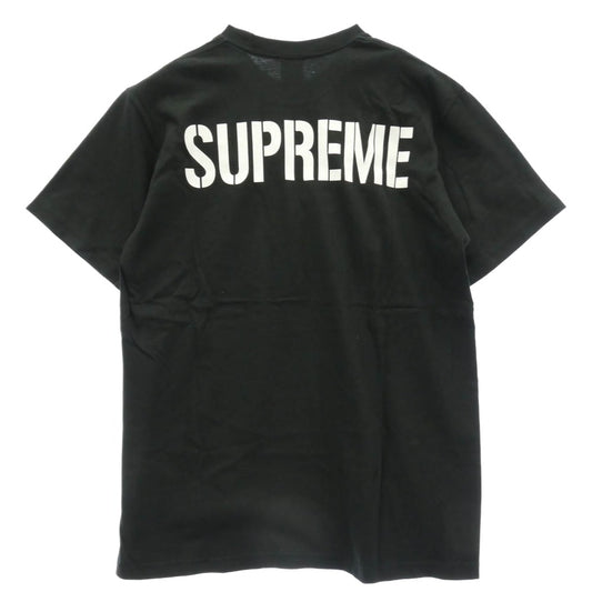 Supreme シュプリーム 26SS World Famous Tee ワールドフェイマス クルーネック 半袖 Tシャツ ブラック系 M【美品】【中古】