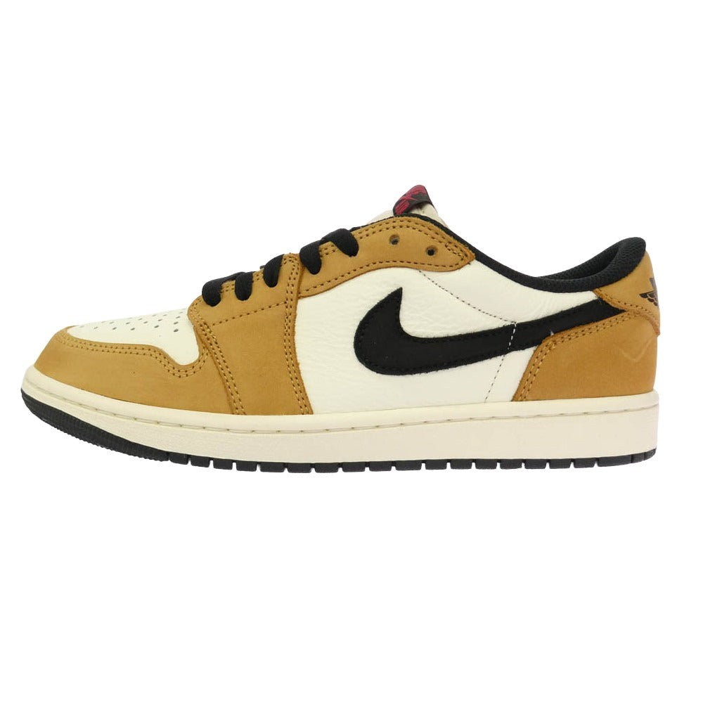 NIKE ナイキ CZ0790-107 Air Jordan 1 Low OG Rookie of the Year Sail and Golden Harvest AJ1 エアジョーダン1 ロー OG ルーキー オブ ザ イヤー ローカット スニーカー マルチカラー系 26.5cm【新古品】【未使用】【中古】