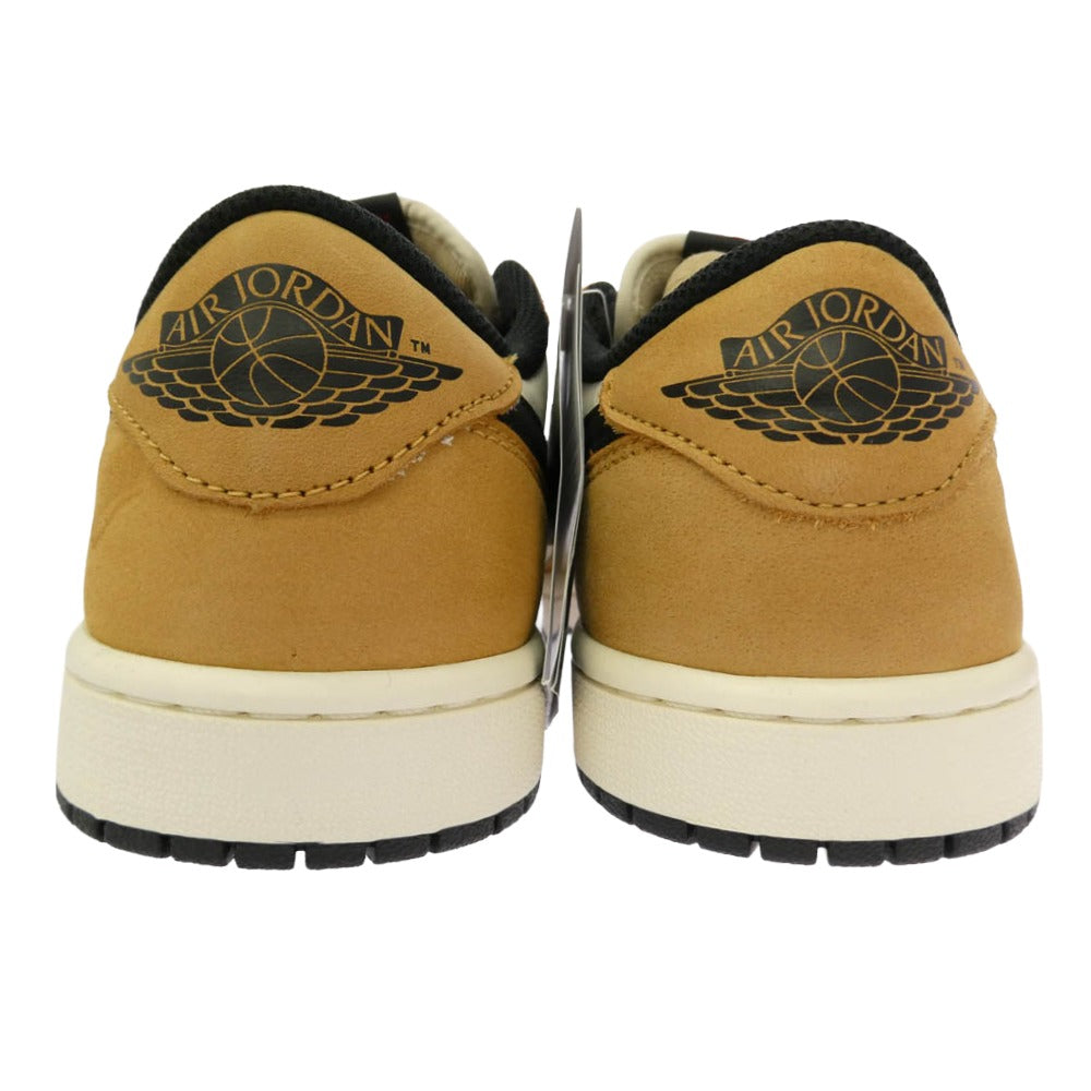 NIKE ナイキ CZ0790-107 Air Jordan 1 Low OG Rookie of the Year Sail and Golden Harvest AJ1 エアジョーダン1 ロー OG ルーキー オブ ザ イヤー ローカット スニーカー マルチカラー系 26.5cm【新古品】【未使用】【中古】