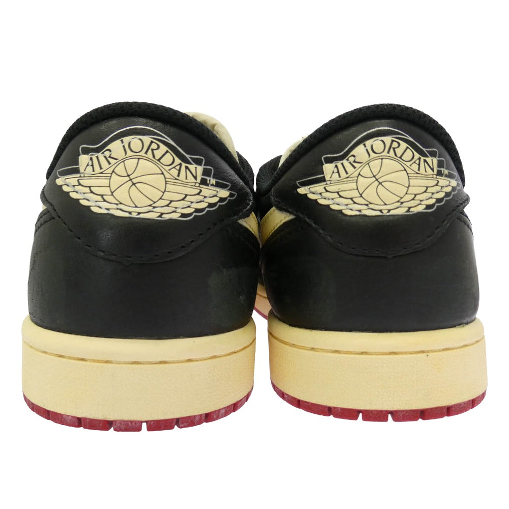 NIKE ナイキ IB8958-001 × Nigel Sylvester Air Jordan 1 Retro Low OG Better With Time AJ1 ナイジェル シルベスター エアジョーダン1 レトロ ロー OG ローカットスニーカー ブラック系 ホワイト系 26.5cm【新古品】【未使用】【中古】