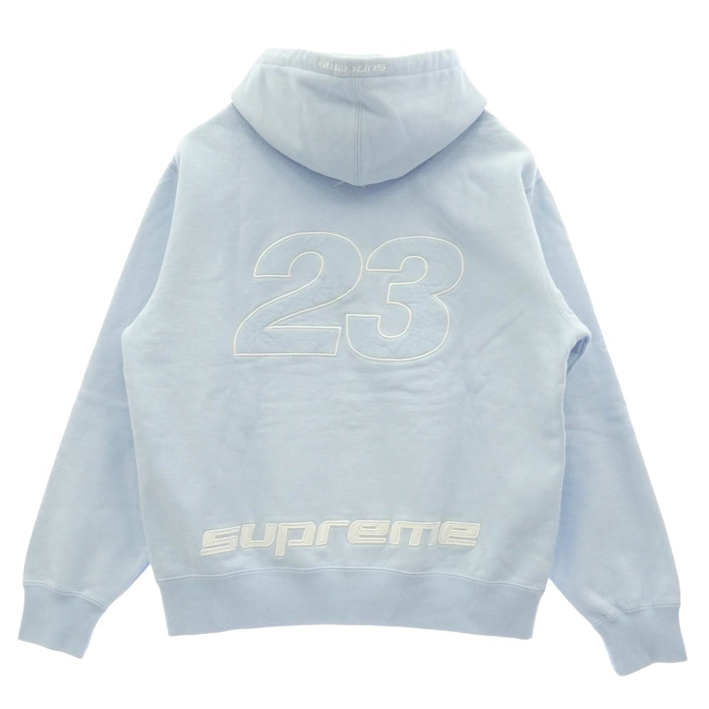 Supreme シュプリーム NIKE AIR JORDAN ナイキ ジョーダン 26SS x Jordan ジョーダン Zip Up Hooded Sweatshirt ジップアップ フーデッド パーカー スウェットシャツ ライトブルー系 ホワイト系 S【極上美品】【中古】