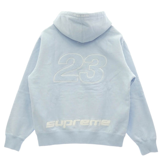Supreme シュプリーム NIKE AIR JORDAN ナイキ ジョーダン 26SS x Jordan ジョーダン Zip Up Hooded Sweatshirt ジップアップ フーデッド パーカー スウェットシャツ ライトブルー系 ホワイト系 S【極上美品】【中古】